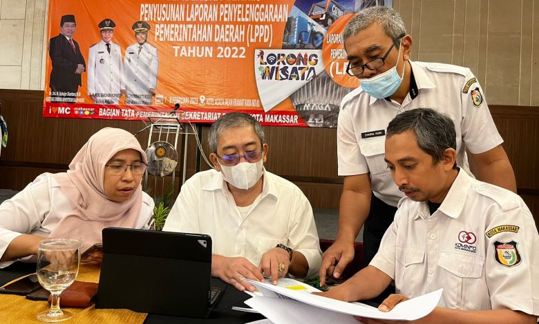 Tapem Libatkan Kemendagri RI Beri Pendampingan Langsung OPD Pemkot Makassar Susun LPPD 2022