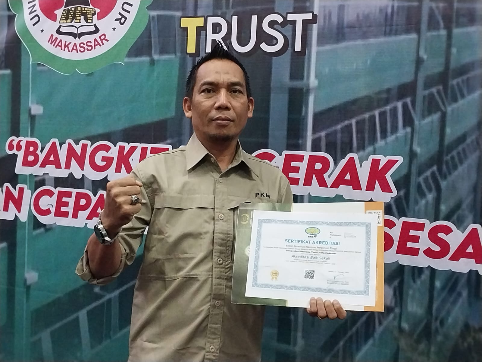 UIT Makassar Raih Akreditasi Institusi Baik Sekali dari BAN PT.