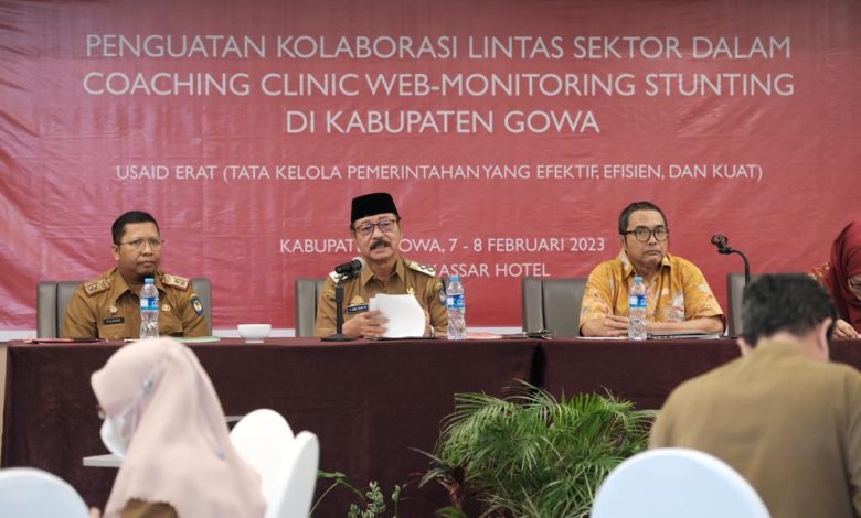 Wakil Bupati Gowa Dorong Penguatan Kolaborasi Lintas Sektor Tangani Stunting