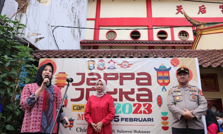 Lepas Peserta Karnaval Budaya Cap Go Meh 2023, Fatmawati Rusdi: Makassar Kota Toleran