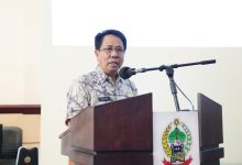 Penjabat Sekertaris Daerah (Sekda) Provinsi Sulsel, Andi Aslam Patonangi, membuka Rapat Koordinasi Pengawasan Dewan Pengurus Wilayah (DPW) Asosiasi Auditor Intern Pemerintah Indonesia (AAIPI) Sulsel 2023.