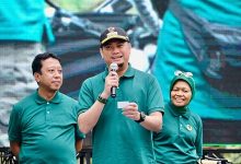 Adnan Ikut Ramaikan Jalan Sehat Harlah Emas PPP di Malino