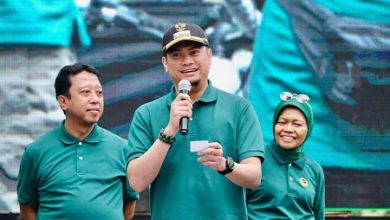 Adnan Ikut Ramaikan Jalan Sehat Harlah Emas PPP di Malino