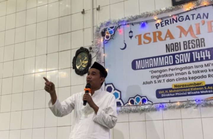 Isra Miraj di Buloa, Rudianto Lallo Ajak Jemaah Jaga Silaturahmi Tebar Kebaikan