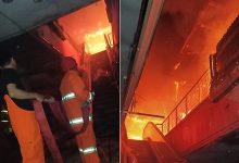 Kebakaran di Pasar Terong, 24 Los Ludes Dilalap Si Jago Merah
