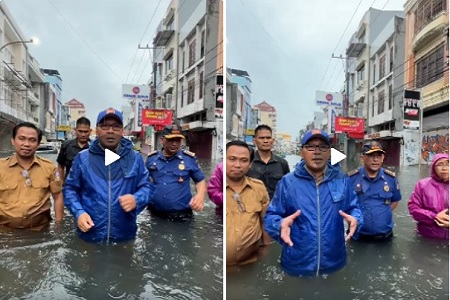 Makassar Banjir Parah Hampir Seluruh Wilayah Terendam, Danny: Innalillahi