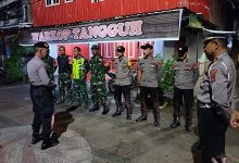 Jaga Kamtibmas, Polres Pelabuhan Makassar-TNI Patroli Bersama Setiap Malam Minggu