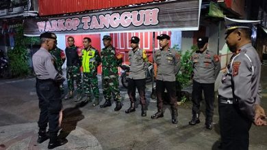 Jaga Kamtibmas, Polres Pelabuhan Makassar-TNI Patroli Bersama Setiap Malam Minggu