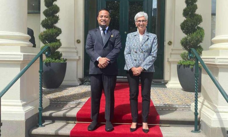 Gubernur Andi Sudirman Temui Gubernur Negara Bagian Victoria Australia