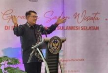 Bimtek Sadar Wisata, Andi Muawiyah Ramly Kecewa Tidak Hadirnya Pihak Dinas Pariwisata Bone