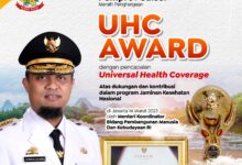Diera Kepemimpinan Gubernur Andi Sudirman, Pemprov Sulsel Raih UHC Award Pertama Kali