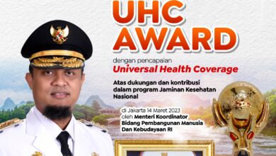 Diera Kepemimpinan Gubernur Andi Sudirman, Pemprov Sulsel Raih UHC Award Pertama Kali