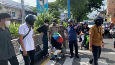 Dinsos Makassar Amankan Anjal di Sejumlah Persimpangan Jalan