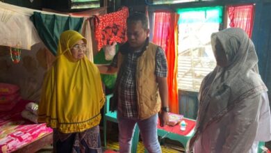 Lansia Miskin yang Butuh Perhatian di Tallo Terharu Dikunjungi Dinas Sosial Makassar