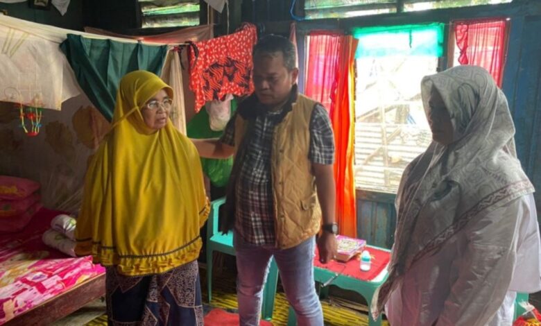 Lansia Miskin yang Butuh Perhatian di Tallo Terharu Dikunjungi Dinas Sosial Makassar
