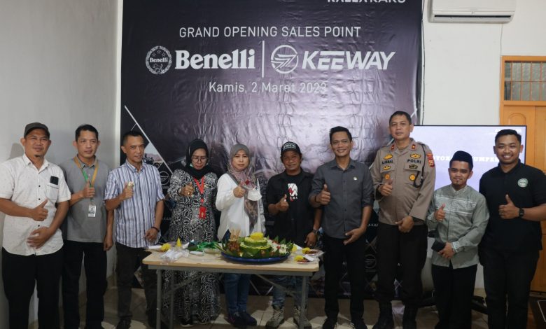Manjakan Konsumen, Kalla Gruop Buka Showroom Kalla Kars Roda Dua Merek Binelli Keeway