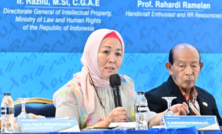 Plt Kadis Kominfo Sulsel Jadi Narasumber Seminar Inacraft 2023, Bahas Warisan Budaya Tak Benda