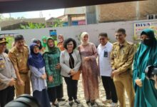 Polsek Bungoro Gelar Pengamanan Kunjungan Pembina Ikawati Kementrian ATRBPN Ibu Nanny Hadi Tjahjanto di Bungoro