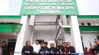 RPH Modern Tamarunang Resmi Dioperasikan, Siapkan Sistem Elektronik Terbaik dan Higenis