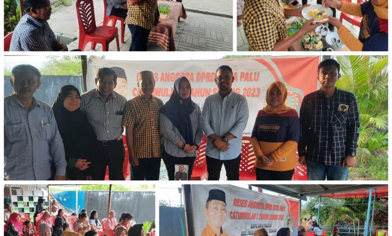Warga Petobo Minta ke Anggota Dewan Ridwan Basatu Perjuangkan Bantuan Modal Usaha Merata
