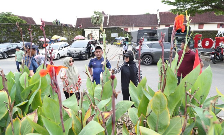Tata Taman Kota, Fatmawati Rusdi Lakukan Peninjauan Langsung