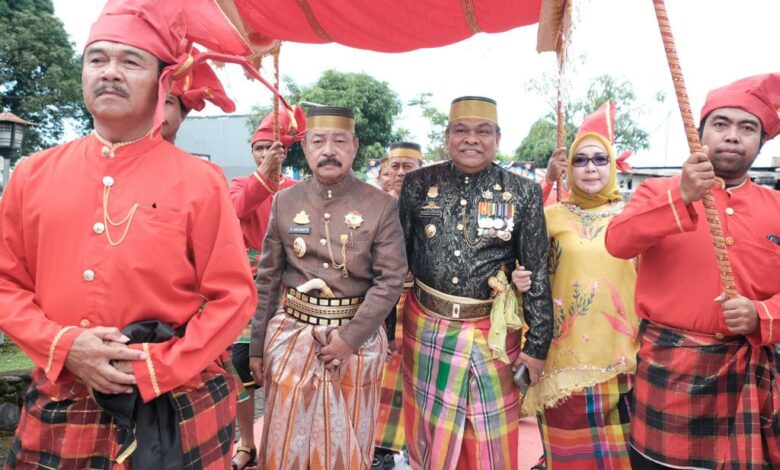 Wabup Gowa Sambut Kunjungan Bupati Bone di Makam Raja Arung Palakka