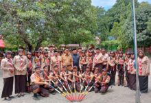 Wakil Bupati (Wabup) Bulukumba, Andi Edy Manaf, melepas 16 orang peserta Lomba Tingkat Penggalang (LT lV) Tingkat Daerah Gerakan Pramuka Sulawesi Selatan Tahun 2023