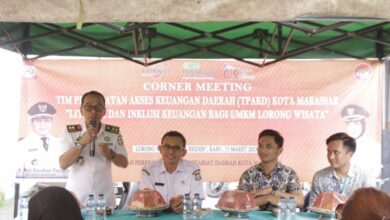 Tim Percepatan Akses Keuangan Daerah (TPAKD) Kota Makassar menggelar literasi keuangan di Lorong Wisata “Den Helder”, Kelurahan Maricayya, Kecamatan Makassar, Rabu (15/3/2023).