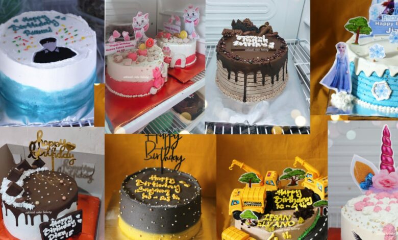 Kuliner yang dipasarkan melallui teknologi Sakinah Cake & Bakery