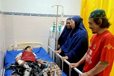 Sempat Dianggap Hilang, Bocah 10 Tahun Korban Kubah Roboh di Masjid Ittifaqul Jamaah Ditemukan Tertimbun Puing