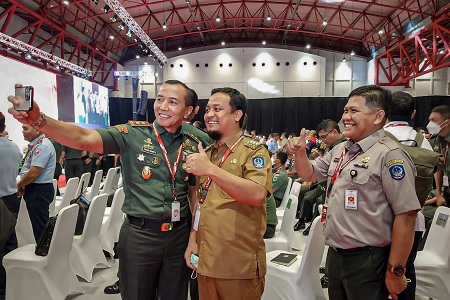 Dibuka Jokowi, Gubernur Andi Sudirman Ikuti Rakornas Penanggulangan Bencana Tahun 2023