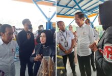 Jokowi Kunjungi Stan Pameran Bulukumba, Ketua Dekranasda Kenalkan Pinisi dan Wisata Tanjung Bira