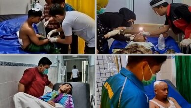 RS Jala Ammari Sigap Tangani Korban Kubah Roboh di Masjid Ittifaqul Jamaah Makassar