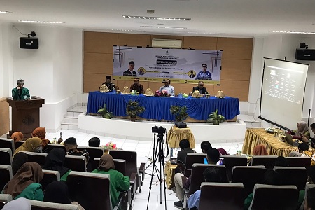 Narasumber Kuliah Umum FAH UINAM, Djusman AR: Pendidikan Anti Korupsi Itu Perpaduan Nilai dan Karakter