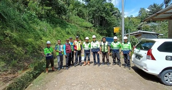 Rekonstruksi Jalan Ruas Palampang-Munte-Bontolempangan Mulai Masuki Tahap MC-0