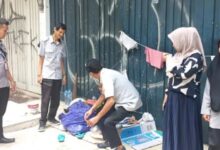 Tim ODGJ Dinas Sosial Makassar Amankan ODGJ di Haji Bau
