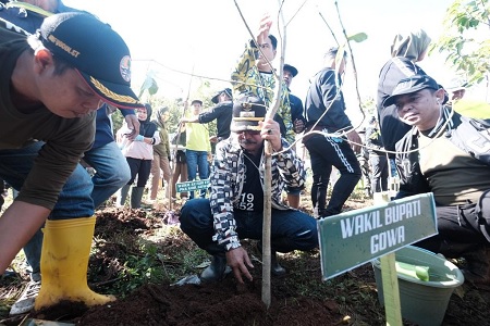 4.000 Bibit Pohon Disiapkan, Pemkab Gowa Hijaukan Lahan Kritis Tombolopao