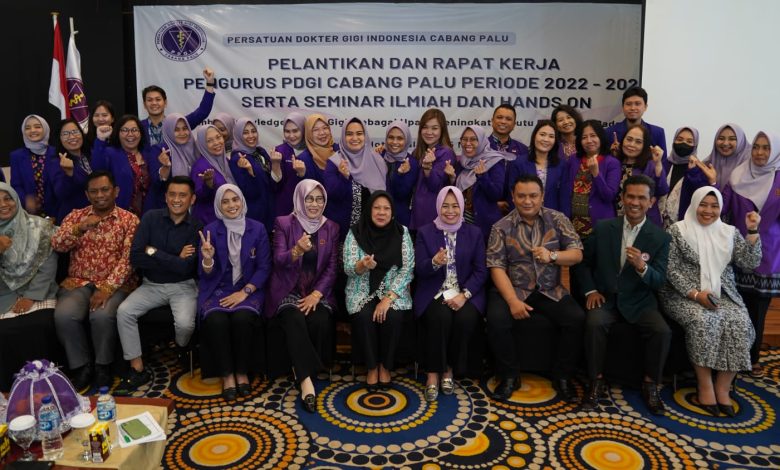 Hadiri Pelantikan Pengurus PDGI Palu, Wawali Reny Harap Bisa Bersinergi dengan Pemkot
