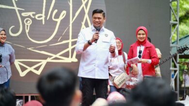 Adnan Hadiri Halalbihalal dan Temu Nasional IKA Unhas di Bantimurung Maros