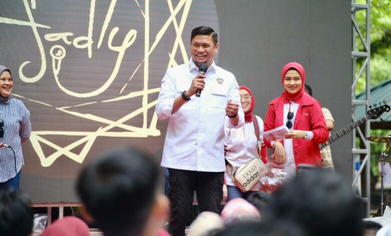 Adnan Hadiri Halalbihalal dan Temu Nasional IKA Unhas di Bantimurung Maros