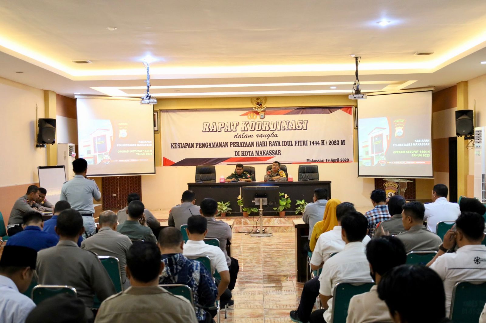 Amankan Perayaan Hari Raya Idul Fitri 1444 Hijriah, Pemkot Makassar Turunkan Ratusan Personel Satpol PP Hingga BPBD