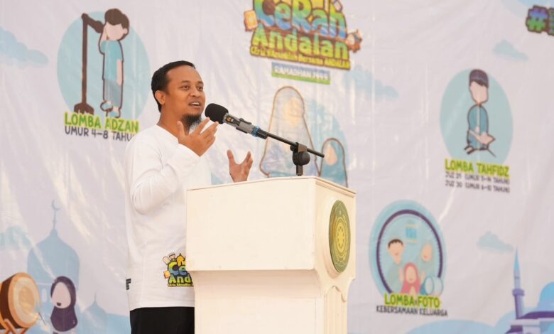 Buka Kegiatan Cerah Andalan, Gubernur Andi Sudirman: Menumbuhkan Karakter Nilai-Nilai Islam Sejak Dini