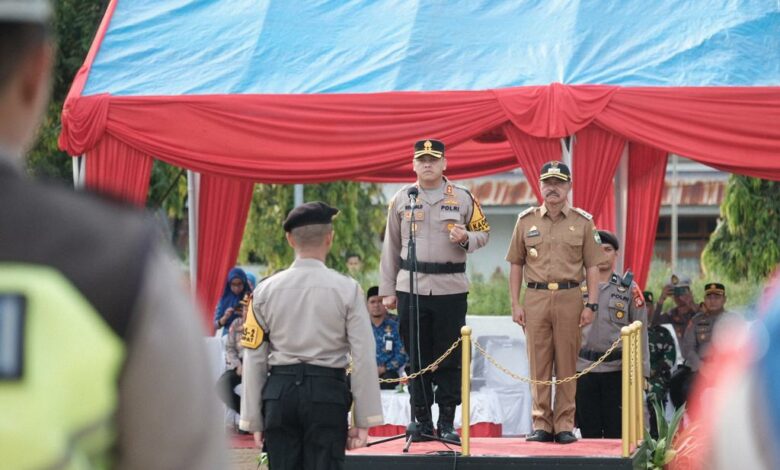 Hadiri Apel Gelar Pasukan Operasi Ketupat, Wabup Gowa Semoga Suasana Mudik Aman dan Selamat