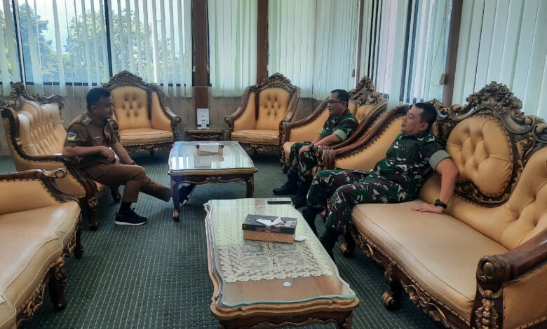 Wali Kota Hadi Terima Kunjungan Dandim 1306/Kota Palu
