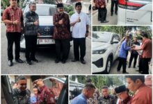 Hadianto Rasyid Serahkan Satu Mobil Operasional Kepada Ketua MUI Kota Palu