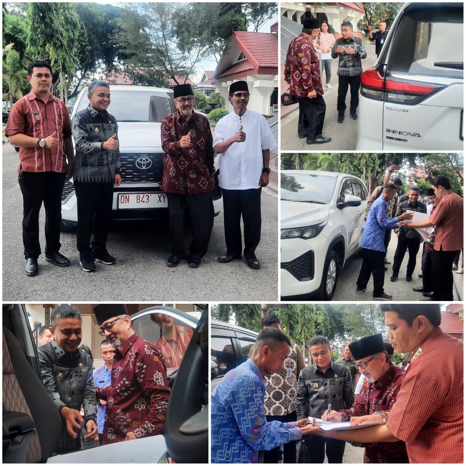 Hadianto Rasyid Serahkan Satu Mobil Operasional Kepada Ketua MUI Kota Palu