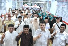 Partai Gerindra Kota Makassar Gelar Bukber di Sekretariat