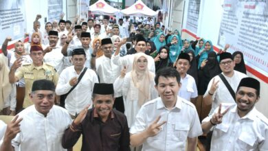 Partai Gerindra Kota Makassar Gelar Bukber di Sekretariat