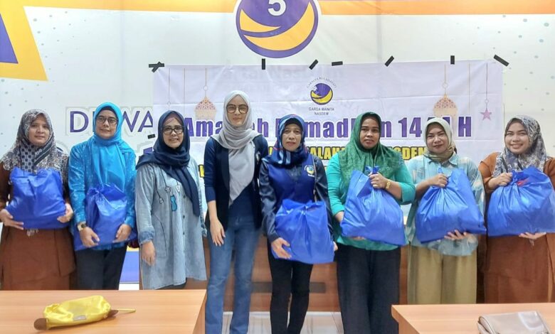 Nasdem Melalui Garnita Malahayati Sulsel Berbagi ke Warga Kurang Mampu