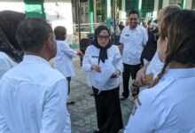 Sekkot Palu Irmayanti Ingatkan ASN Selalu Disiplin Saat Sidak di Sejumlah Kantor OPD